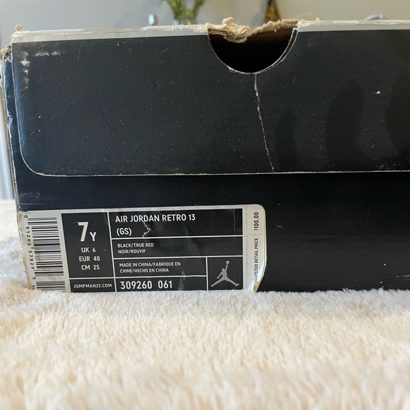 Jordan Retro 13 Bred 3M 2004 - Picture 3 of 8